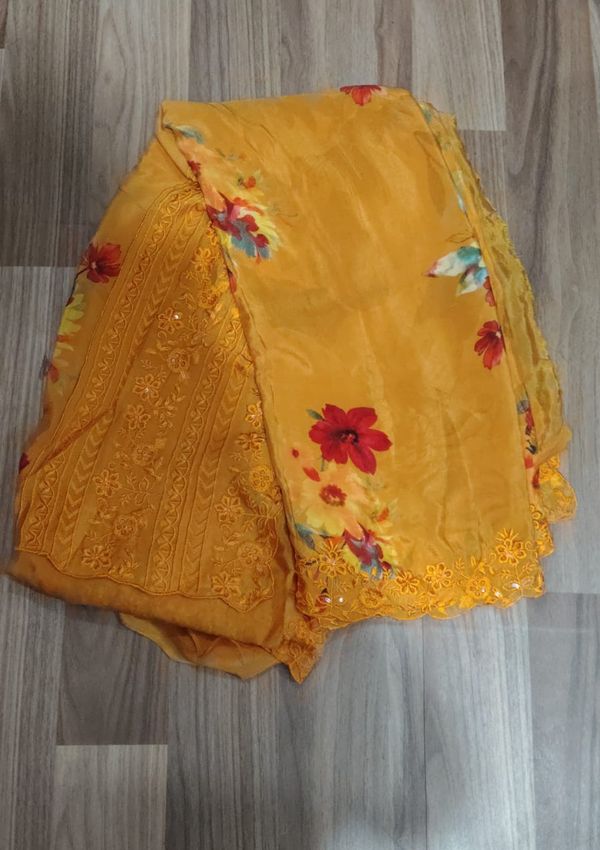 Crepe Saree